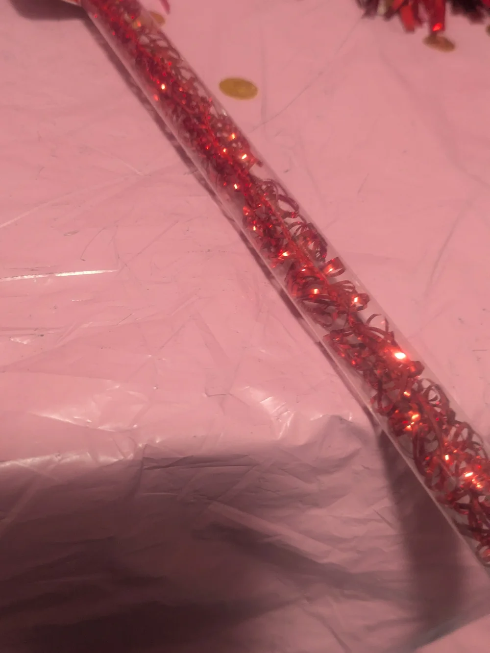 Red & Silver Pom Poms – Cheer Party Supplies